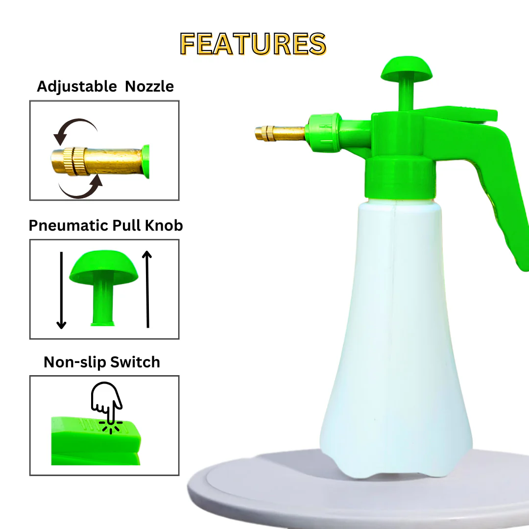 Premium High Pressure Garden Spray Pump (1 Liter) - Image 2