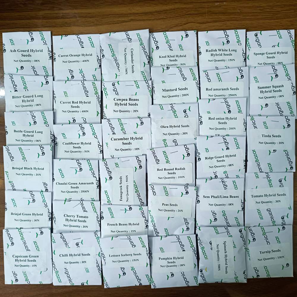 35 Variety Of Vegetable Seeds Kit With High Germination Rate (8800 Seeds) - Image 7