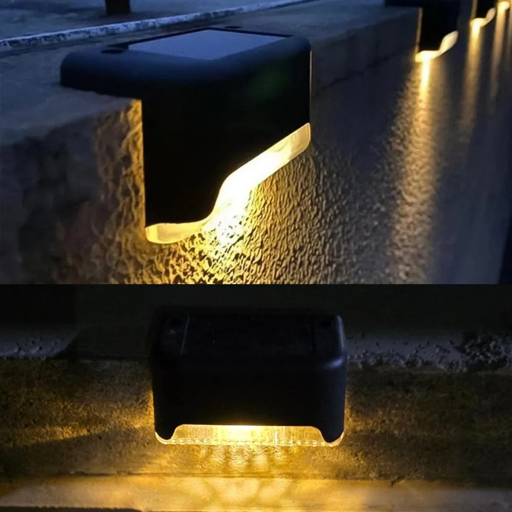 4-Piece Solar Decorative Waterproof Garden, Stair & Railing Lights – Outdoor LED Lights for Home Décor - Image 5