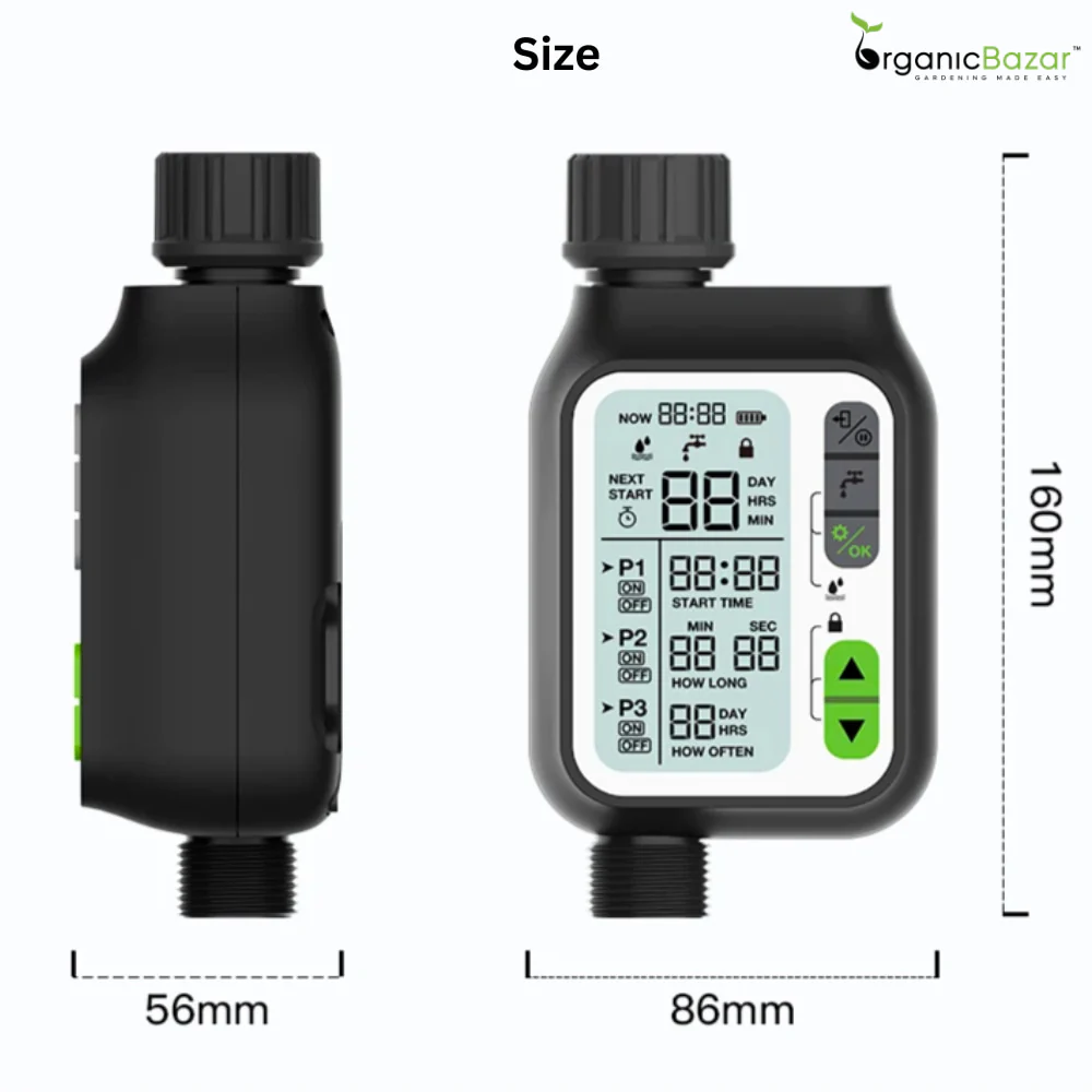 Automatic Water Timer for Drip Irrigation with Smart Rain Sensor - Image 4
