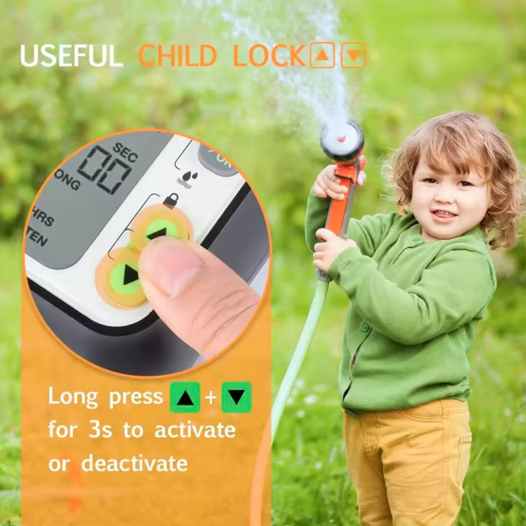 Automatic Water Timer for Drip Irrigation with Smart Rain Sensor - Image 8