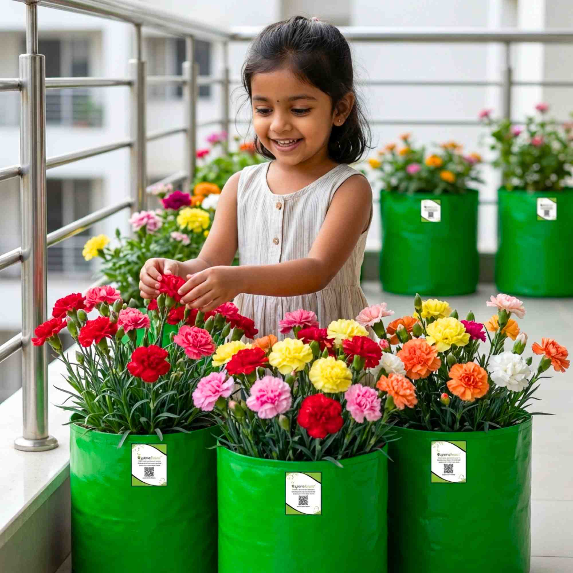 Carnation Mix Seeds (100 Seeds) High Germination/ Easy To grow/ Perfect for pots, balconies, or Terrace gardens - Image 2