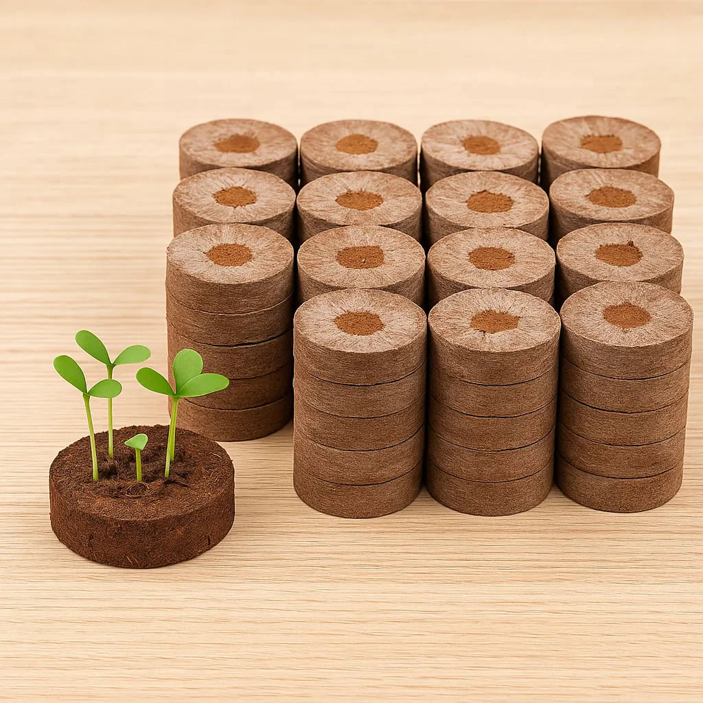 Coco Peat Coins Jiffy Bag for Seed Germination - Image 7