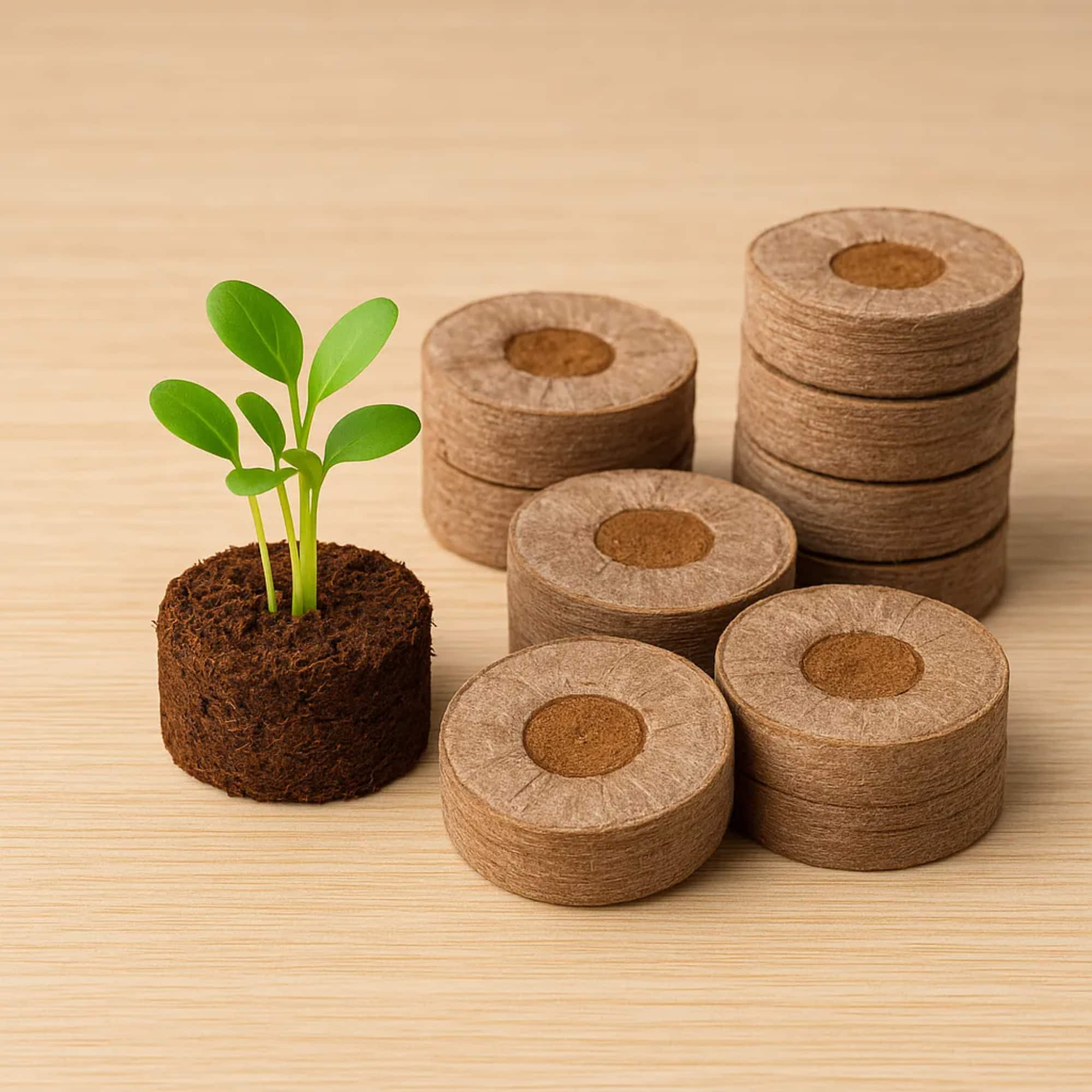 Coco Peat Coins Jiffy Bag for Seed Germination - Image 8