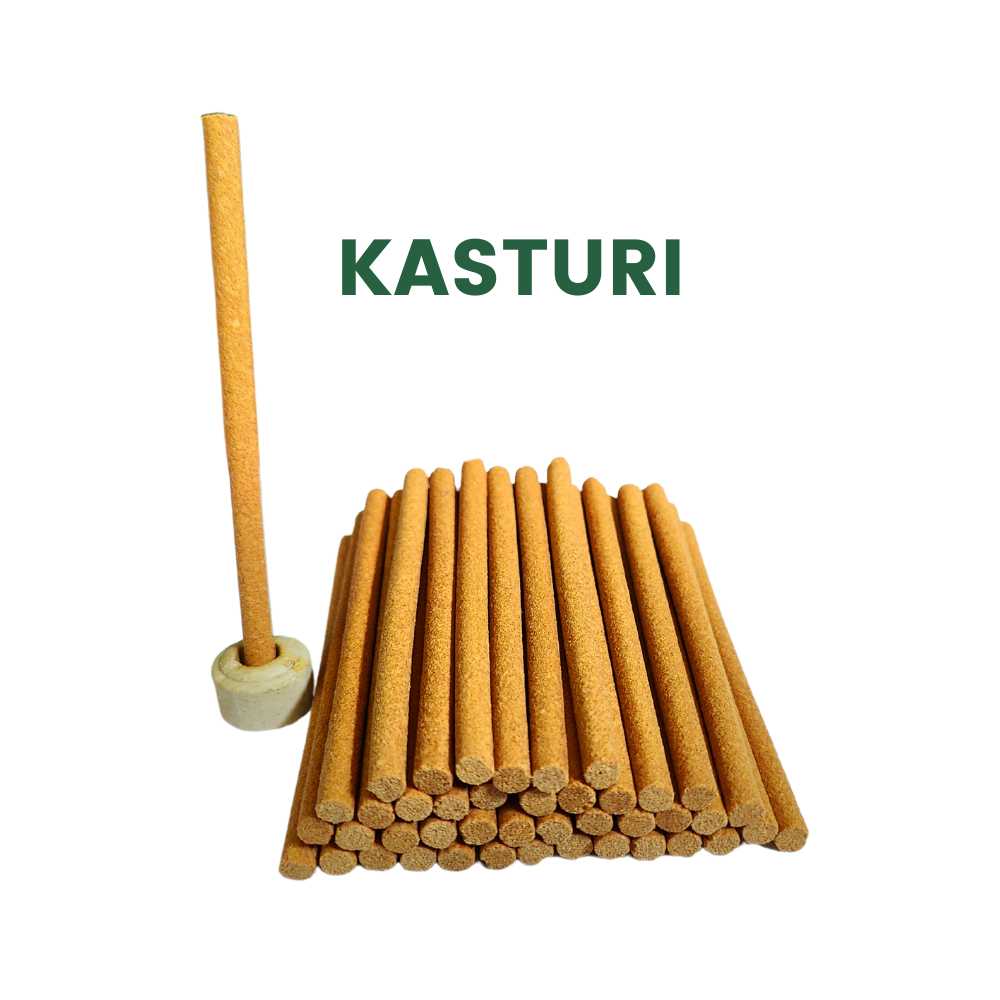 Premium Cow Dung Organic Dhoop Stick With Stand 100 g - Image 7