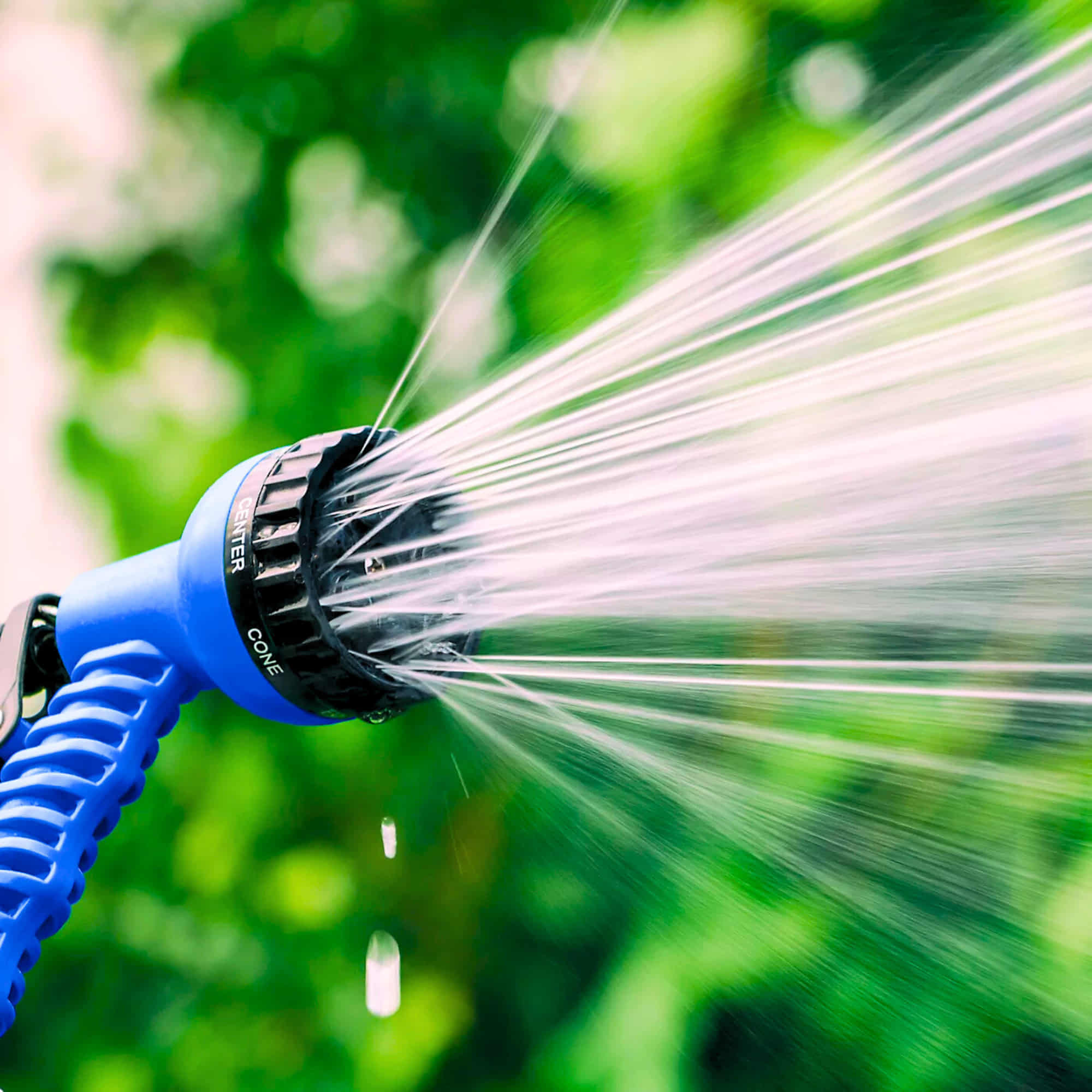 Expandable Hose Pipe with Spray Gun – For Garden| Lightweight, Flexible Water Hose with Nozzle (Blue) - Image 3