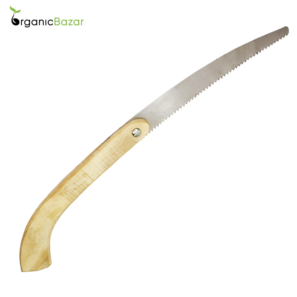 Premium Folding Pruning Saw - Featuring a Comfortable Wooden Handle - Image 3