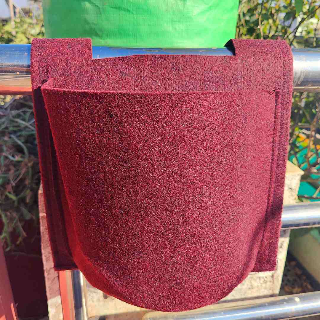 Geo Fabric Railing Grow Bag for Balcony Garden