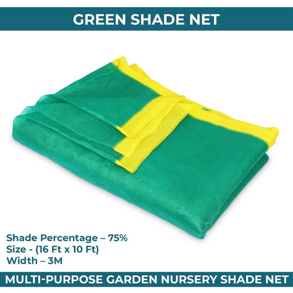 Green Shade Net 75% for Home Garden (4.5m X 3m) - Image 2
