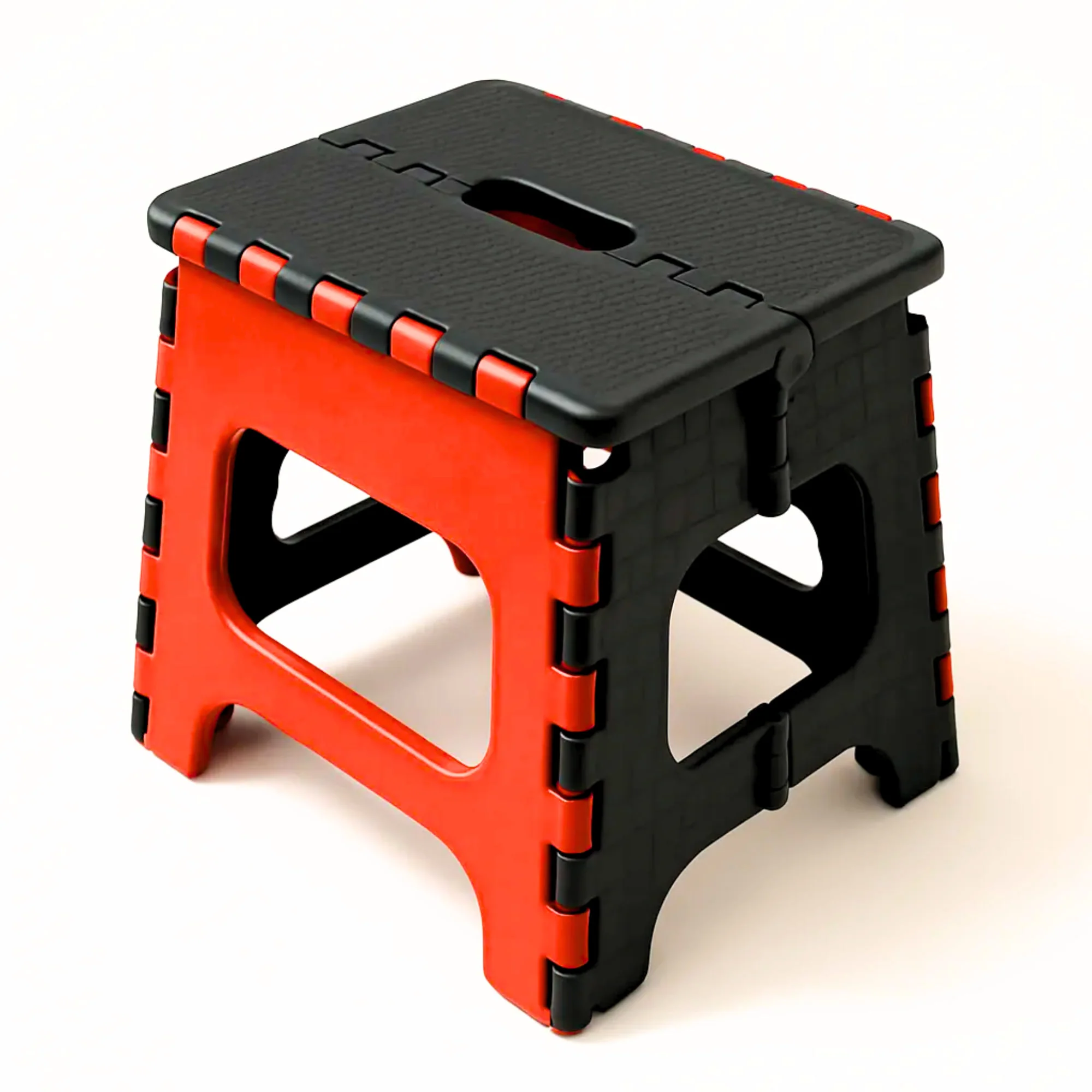 Non-Slip Folding Stool (Multi-color) | Compact & Portable | Multipurpose for Kitchen, Bathroom, Garden, and Outdoor Use (Random Color, Pack of 1) - Image 2