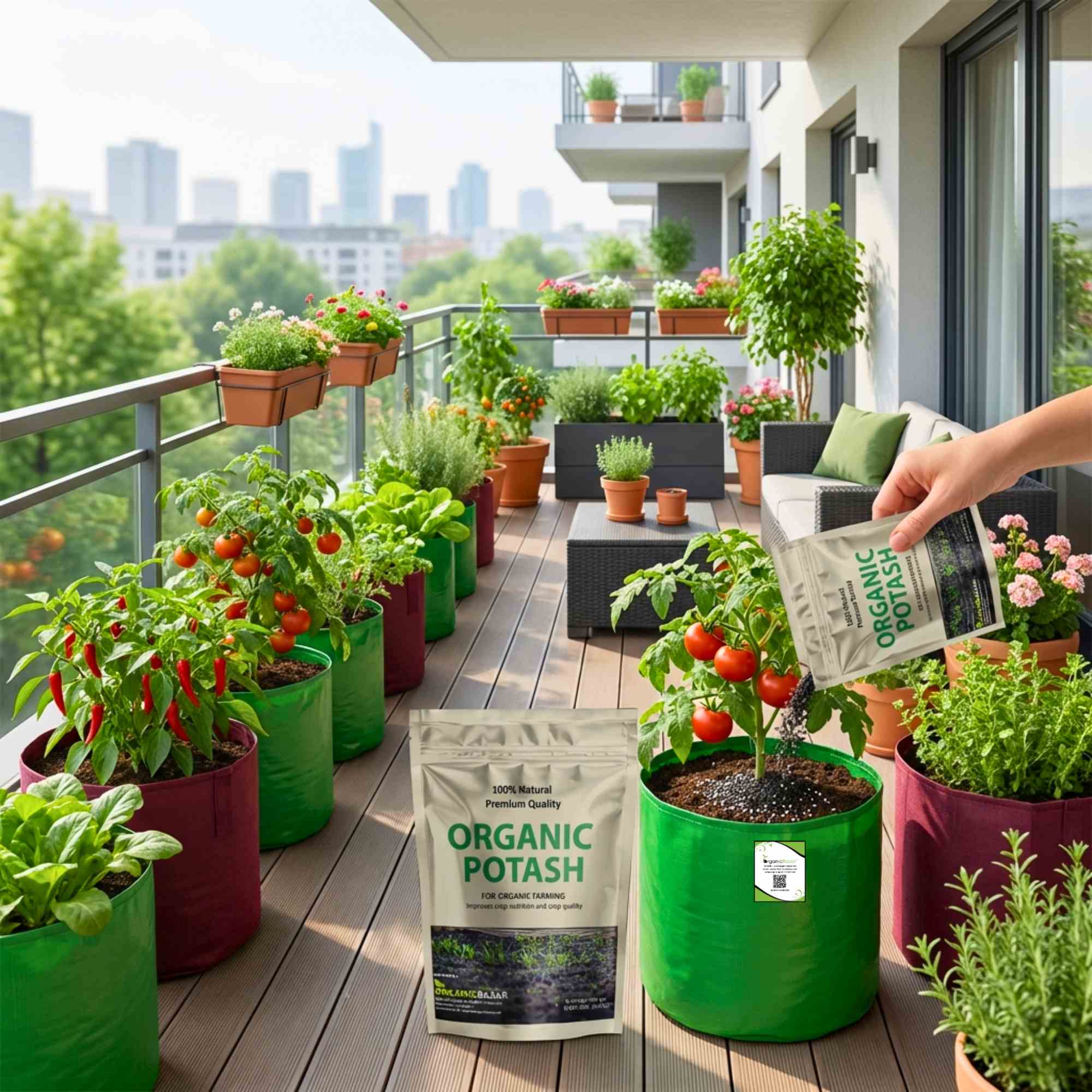 Organic Potash Fertilizer for Gardening (900g) - Image 3
