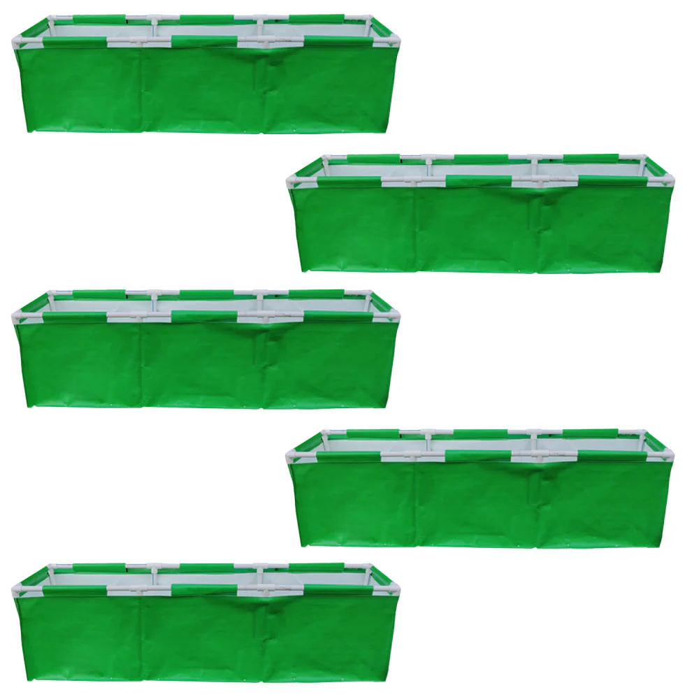 HDPE 60x12x12 Rectangle Grow Bag With Supporting Pvc Pipes Extra Thick Premium Quality Grow Bags - Image 9