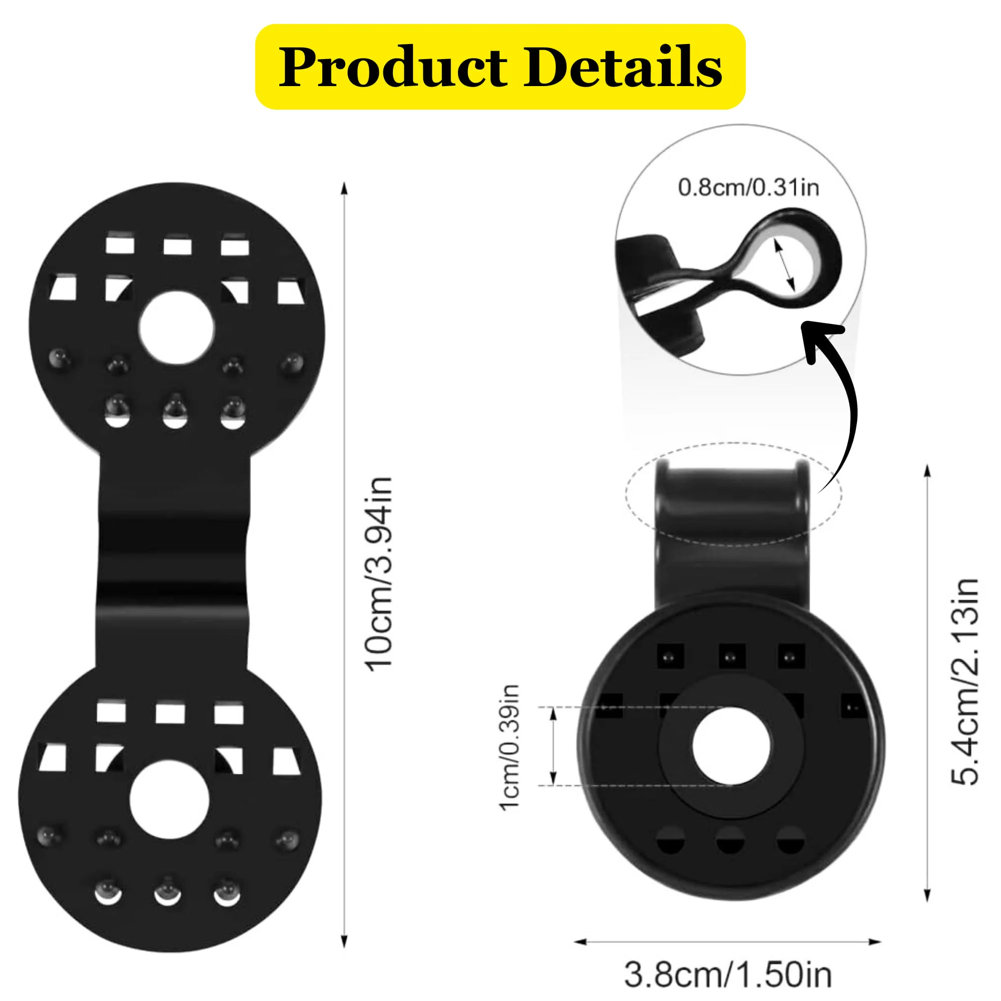 Shade Net Gripper Clip – Heavy-Duty Nylon-Plastic Clips for Shade Cloth, Bird Netting & Garden Covers - Image 2