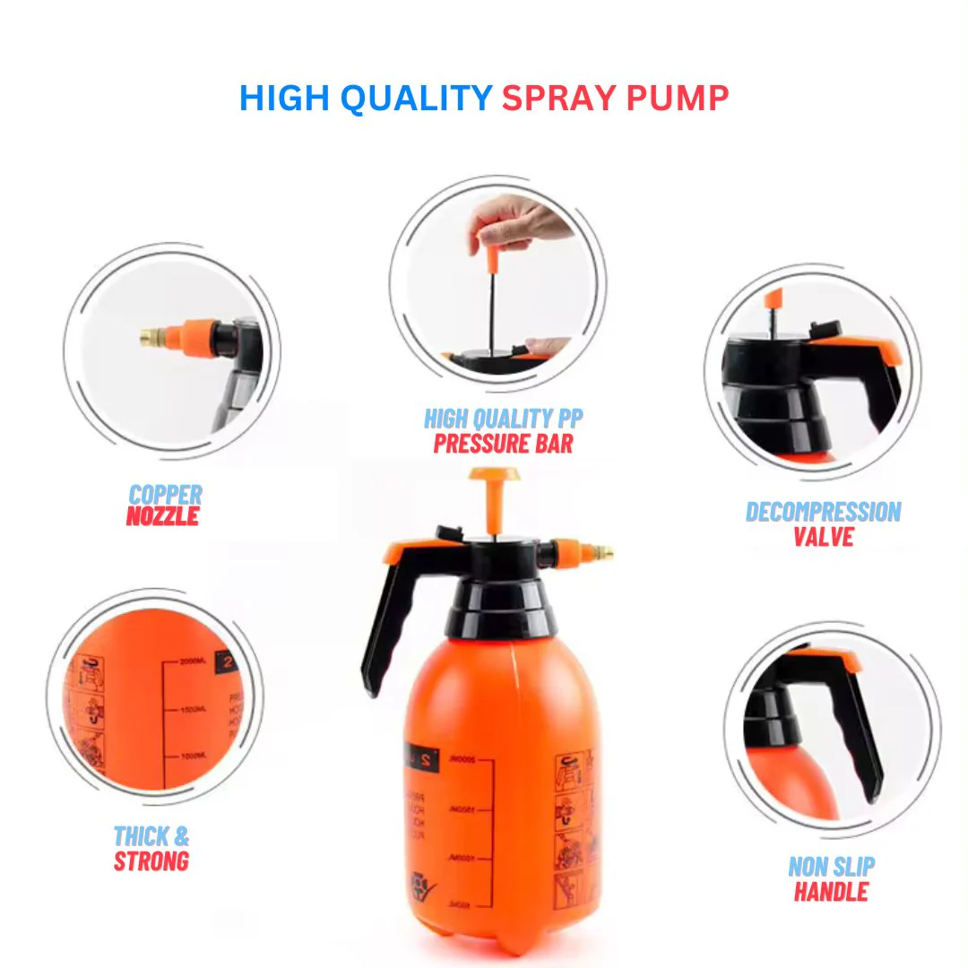 High Pressure Garden Spray Pump 2 Liter For Home Gardening - Image 5