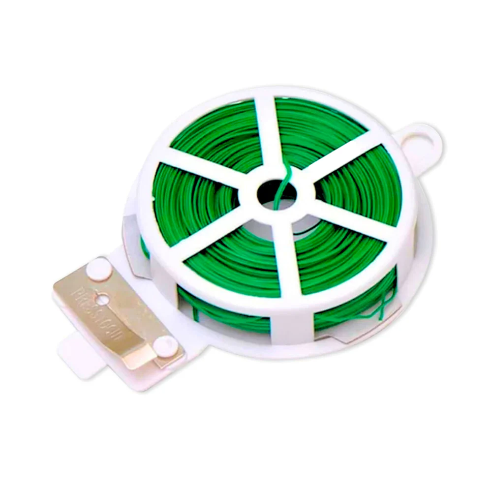 Twist Tie Wire - Pack of 1 | 50m Long | Build in Cutter | High Quality Material | Ideal for Plants Support | Easy To Use | Versatile Usage | OrganicBazar - Image 7