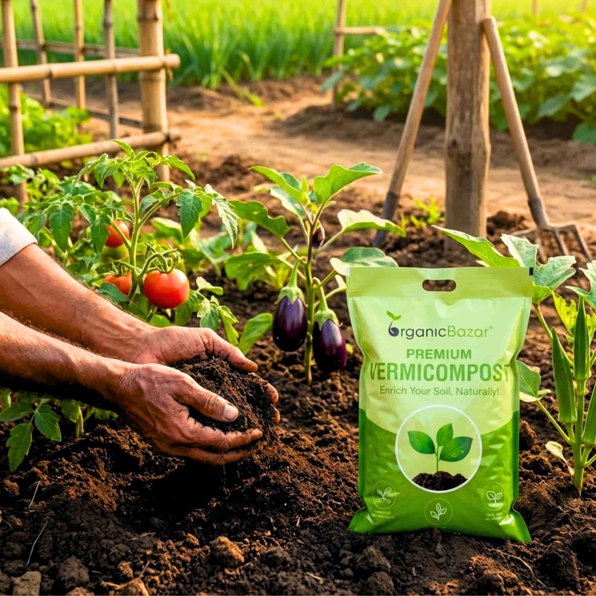 Vermicompost Fertilizer for All Plants (10kg) - Image 6